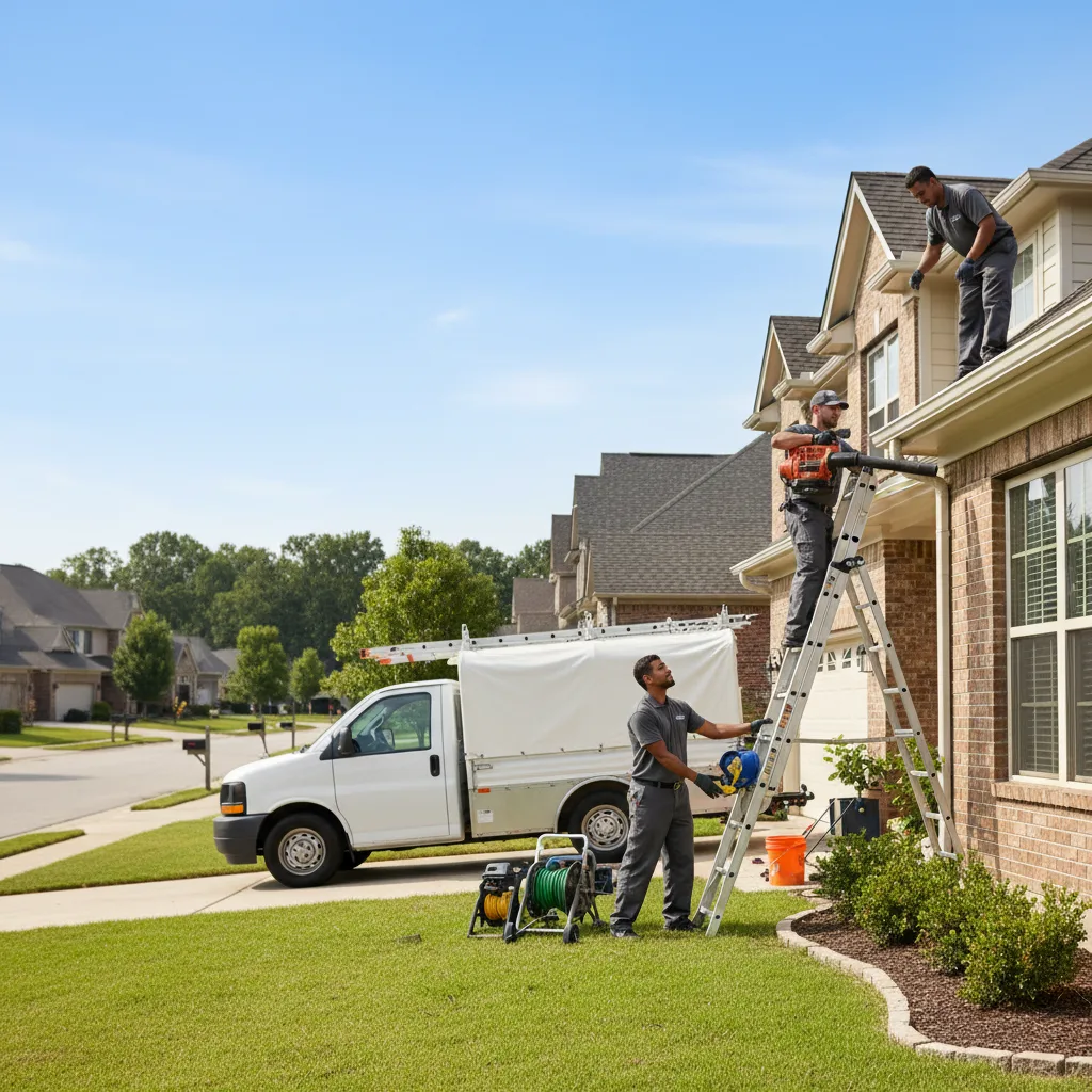 Home Gutter Service in Fort Necessity, LA near me